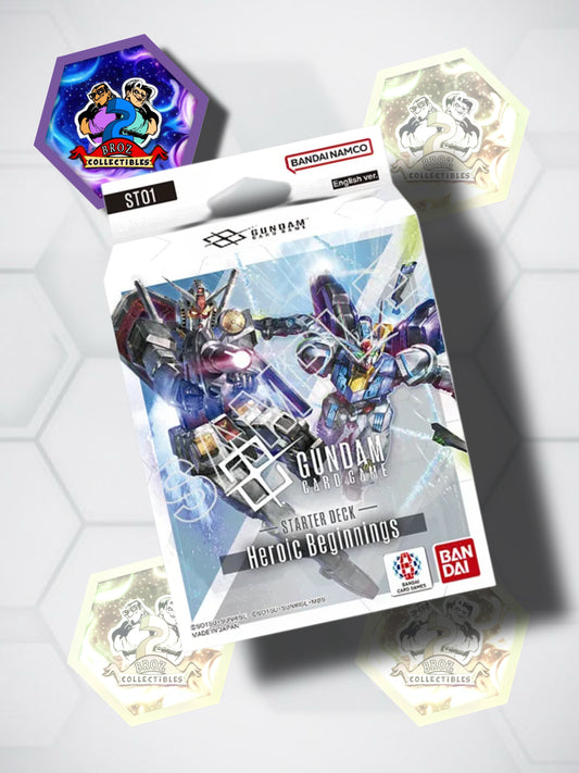 Gundam Card Game- Heroic Beginnings Starter Deck (ST01)(English)