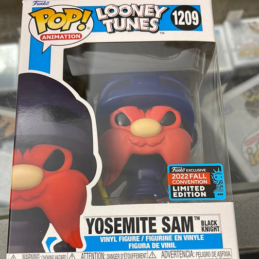 Yosemite Sam (Black Knight)(Looney Tunes)-Funko Pop! #1209 (2022 Fall Convention)