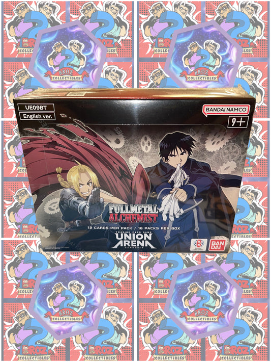 Union Arena TCG- Fullmetal Alchemist Booster Box (UE09BT)(English)