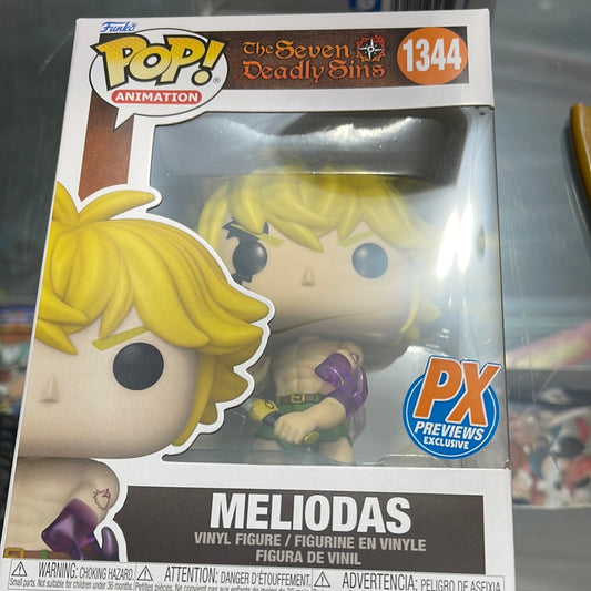 Meliodas (Seven Deadly Sins)- Funko Pop! #1344 (PX Exclusive)