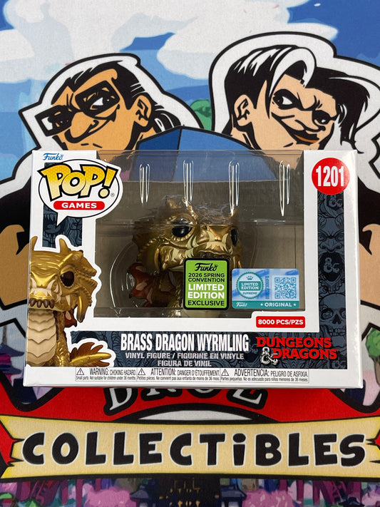Brass Dragon Wyrmling (Dungeons & Dragons)- Funko Pop! #1201 (2026 Spring Convention)(Funko Limited Edition- Supreme (8000pcs)) (NEW)