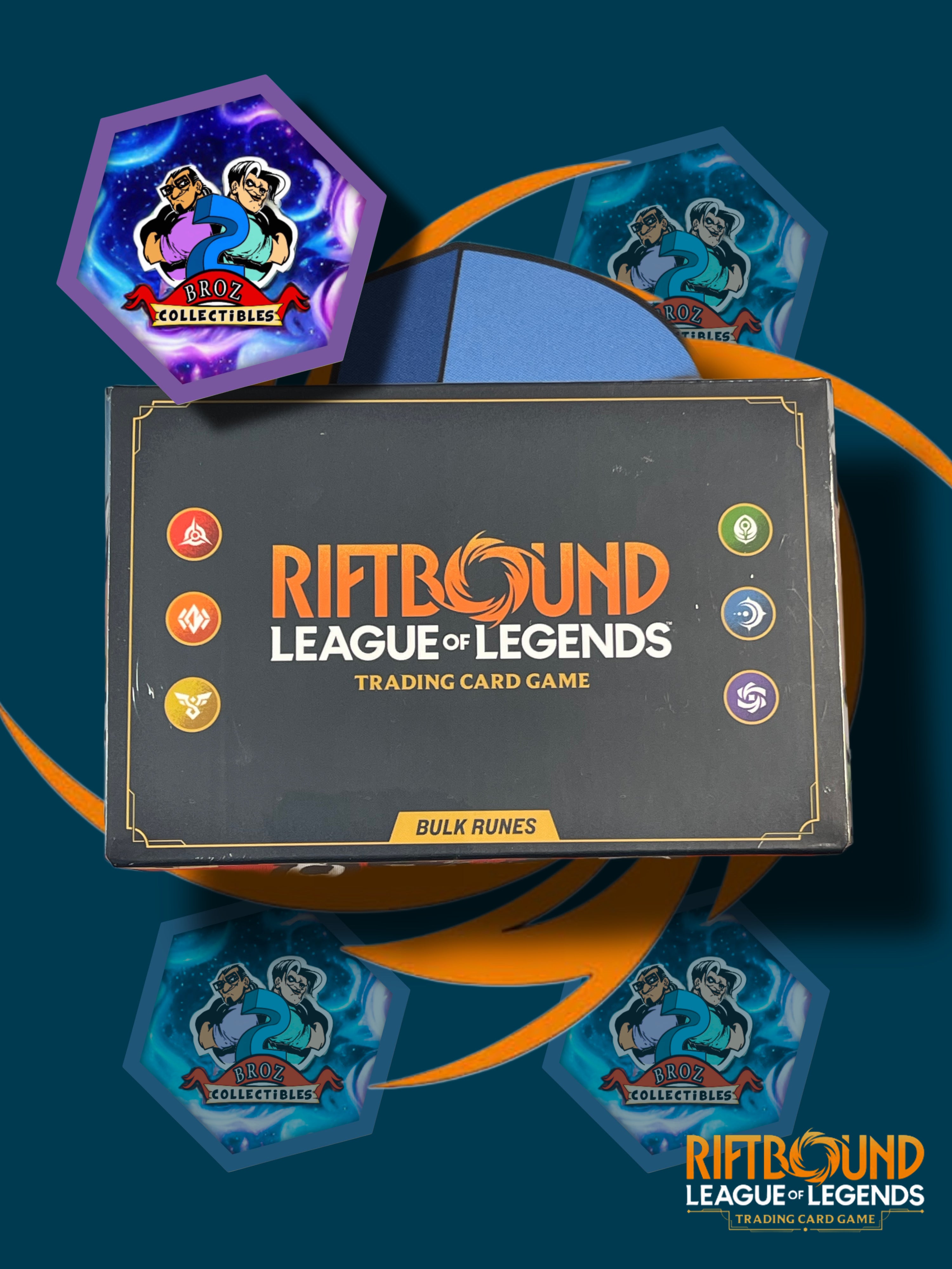 Riftbound: League of Legends Trading Card Game- Bulk Runes Box (Englis ...