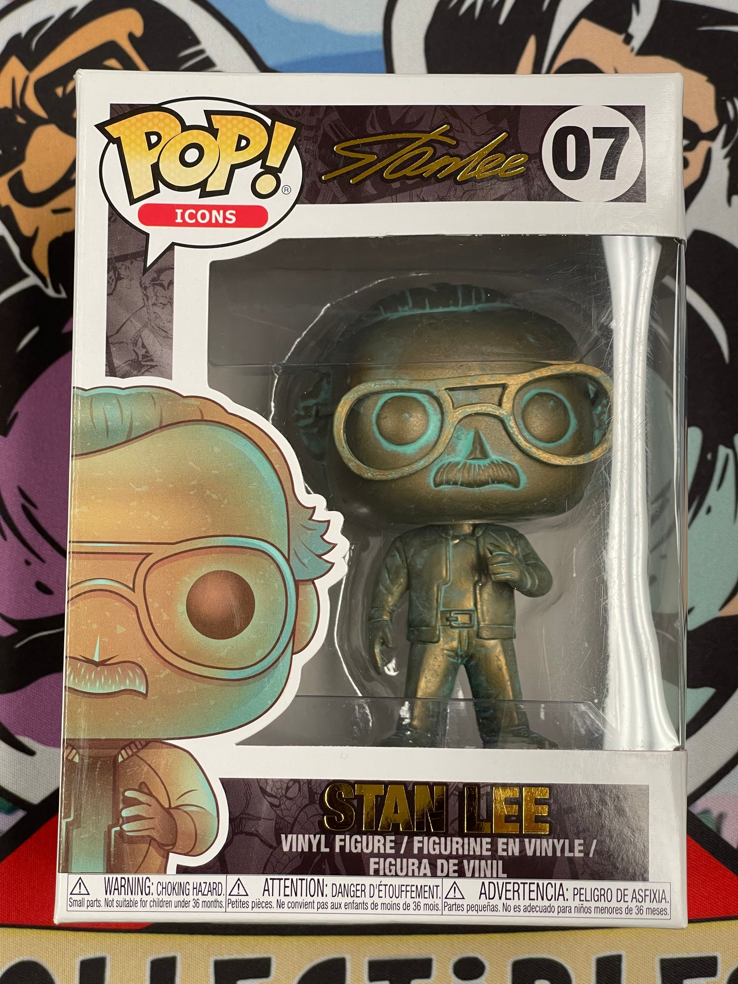 Stan Lee (Icons)- Funko Pop! #07