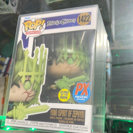 Yuno (Spirit of Zephyr) (Black Clover) -Funko Pop! #1422 (PX Exclusive)