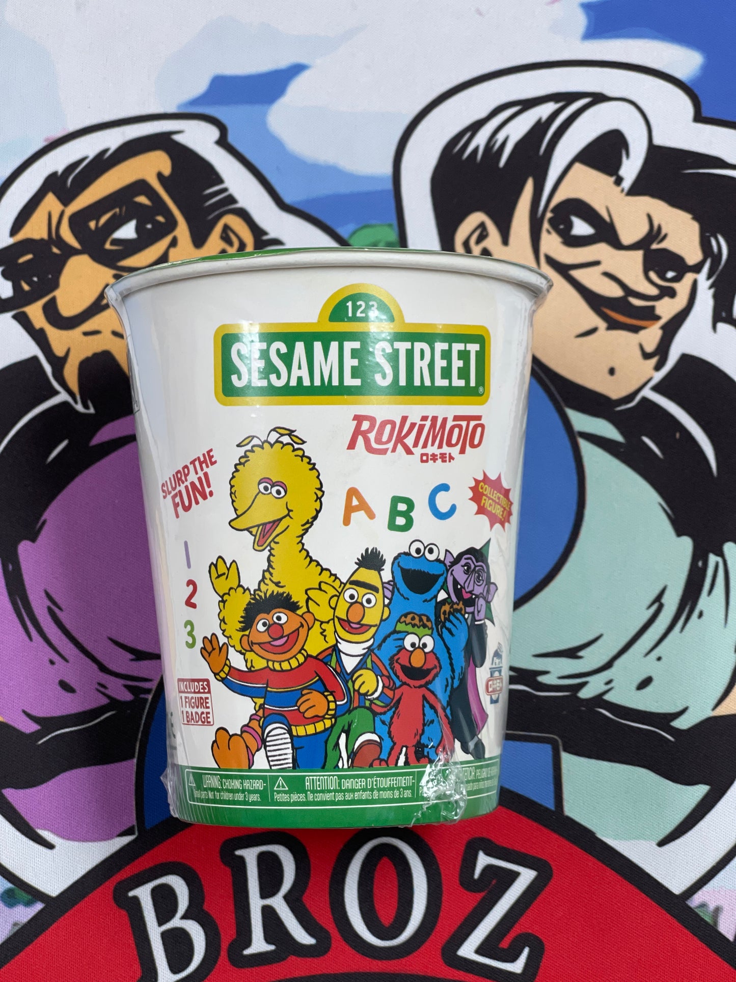 Rokimoto Mystery Vinyl Figure- Sesame Street Blind Cup (Assorted- Chosen at Random)