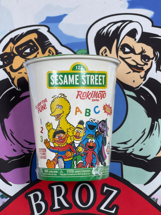 Rokimoto Mystery Vinyl Figure- Sesame Street Blind Cup (Assorted- Chosen at Random)