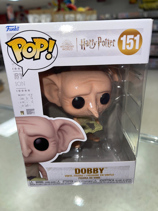 Dobby (Harry Potter)- Funko Pop! #151 (Shelf Wear)