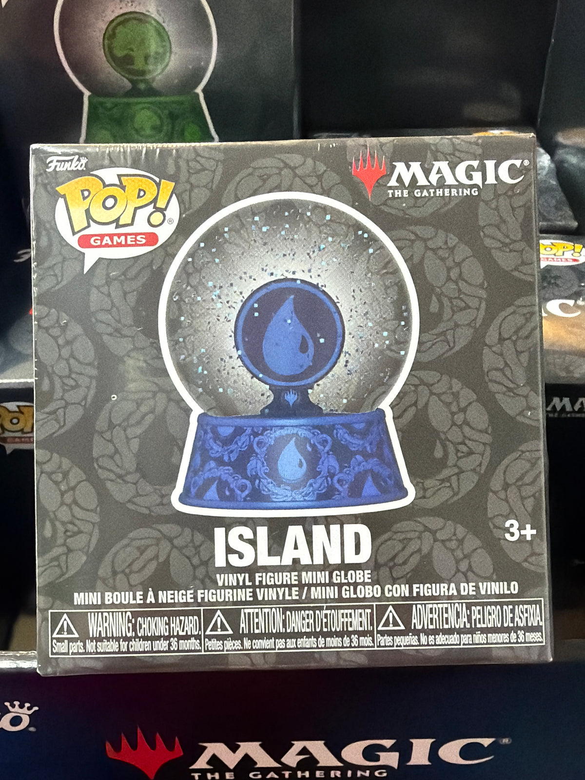 Island (Magic: The Gathering)- Funko Pop! Vinyl Figure Mini Globe (NEW)