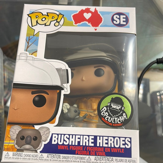 Bushfire Heroes- Funko Pop! SE (Popcultcha Exclusive)