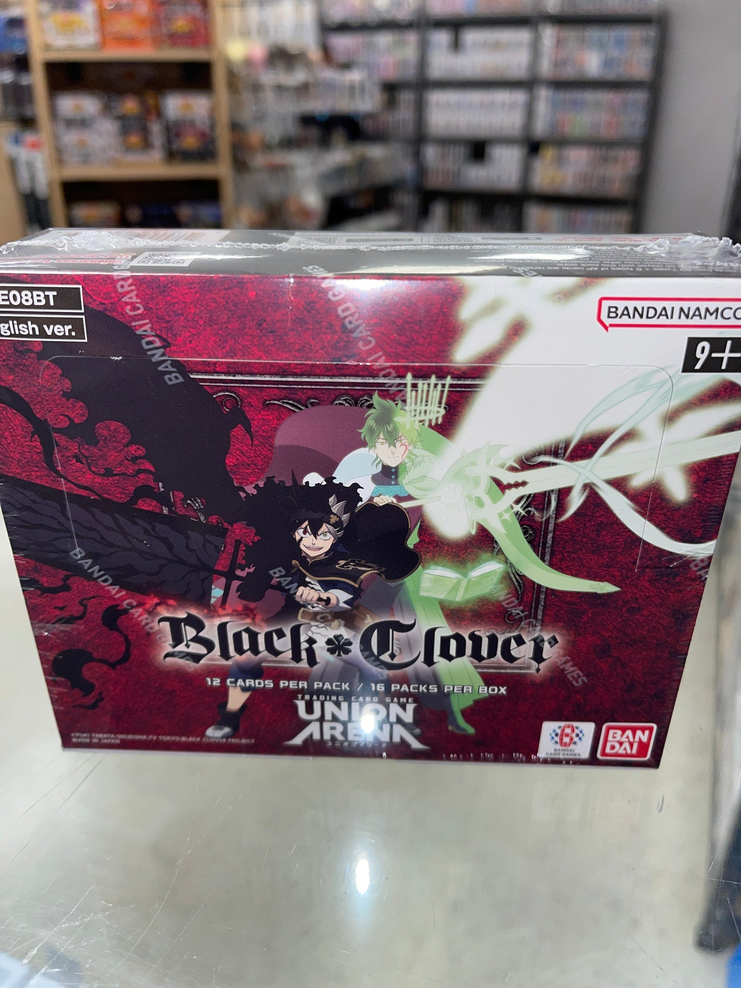 Union Arena TCG- Black Clover Booster Box (UE08BT)(English)