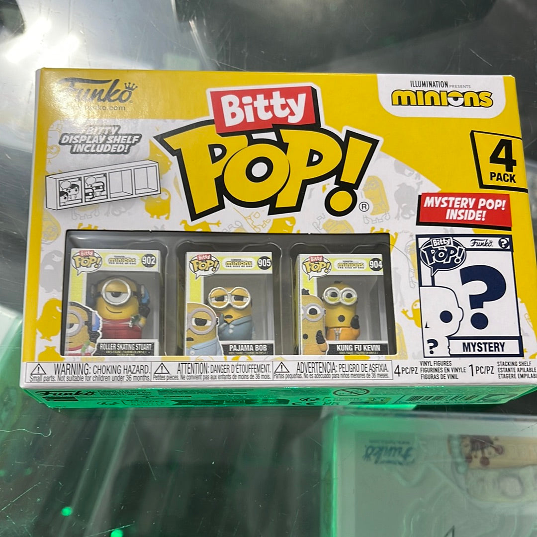 Bitty Pop- Minions 4pk