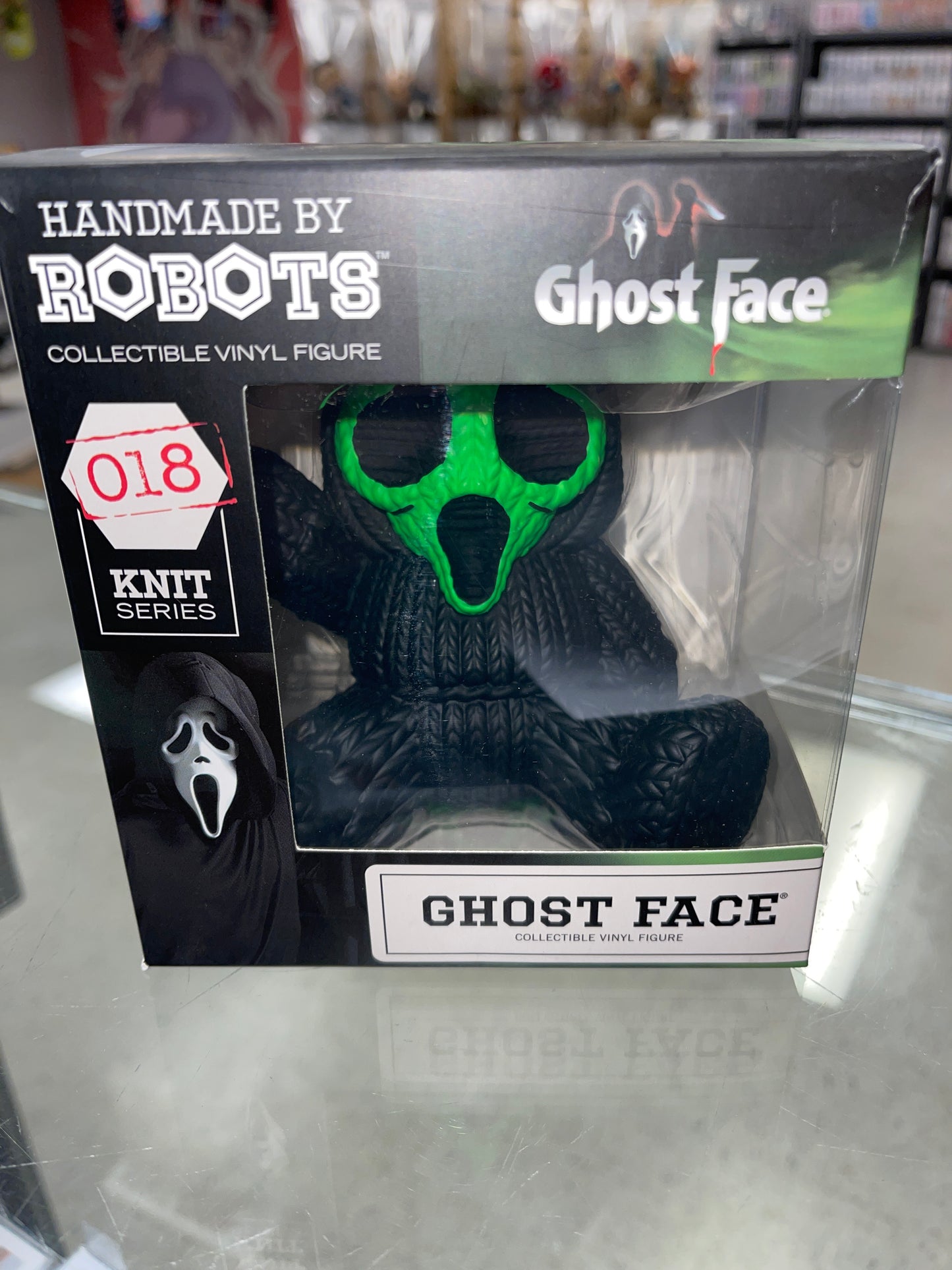 Ghost Face (Scream) - Handmade By Robots #18 (Box Tear/Damage)