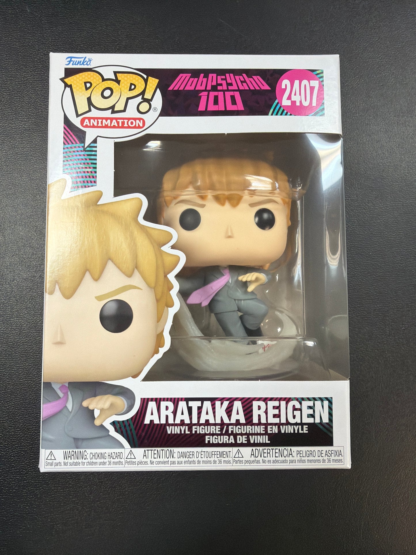 Arataka Reigen (Mob Psycho 100)- Funko Pop! #2407 (NEW)