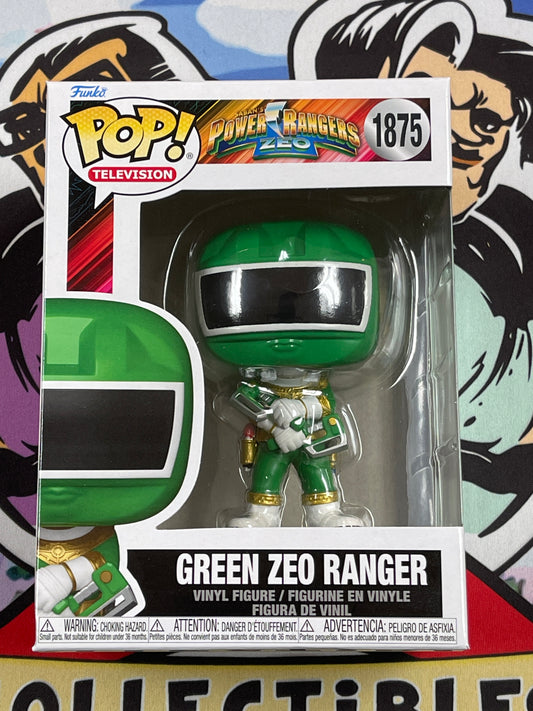 Green Zeo Ranger (Power Rangers Zeo)- Funko Pop! #1875 (Box Damage/Shelf Wear)(NEW)