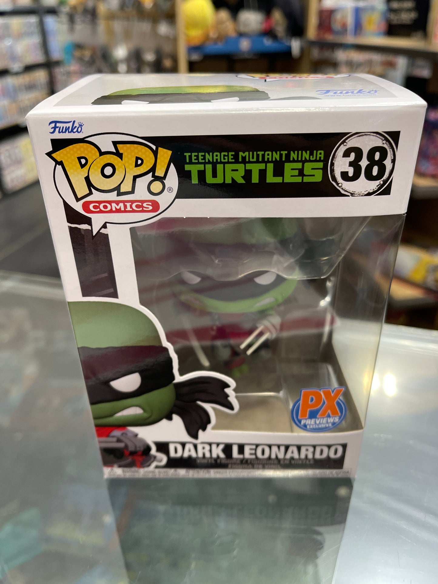 Dark Leonardo (Teenage Mutant Ninja Turtles)- Funko Pop! #38 (PX Exclusive)