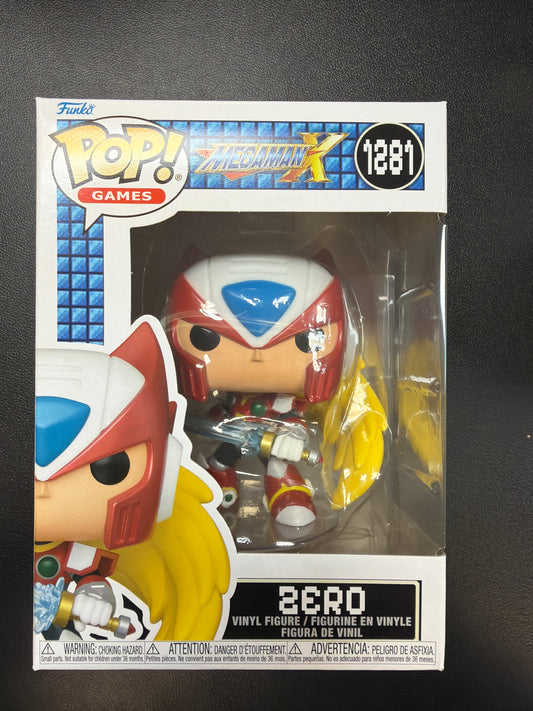 Zero (Megaman X)- Funko Pop! #1881 (NEW)