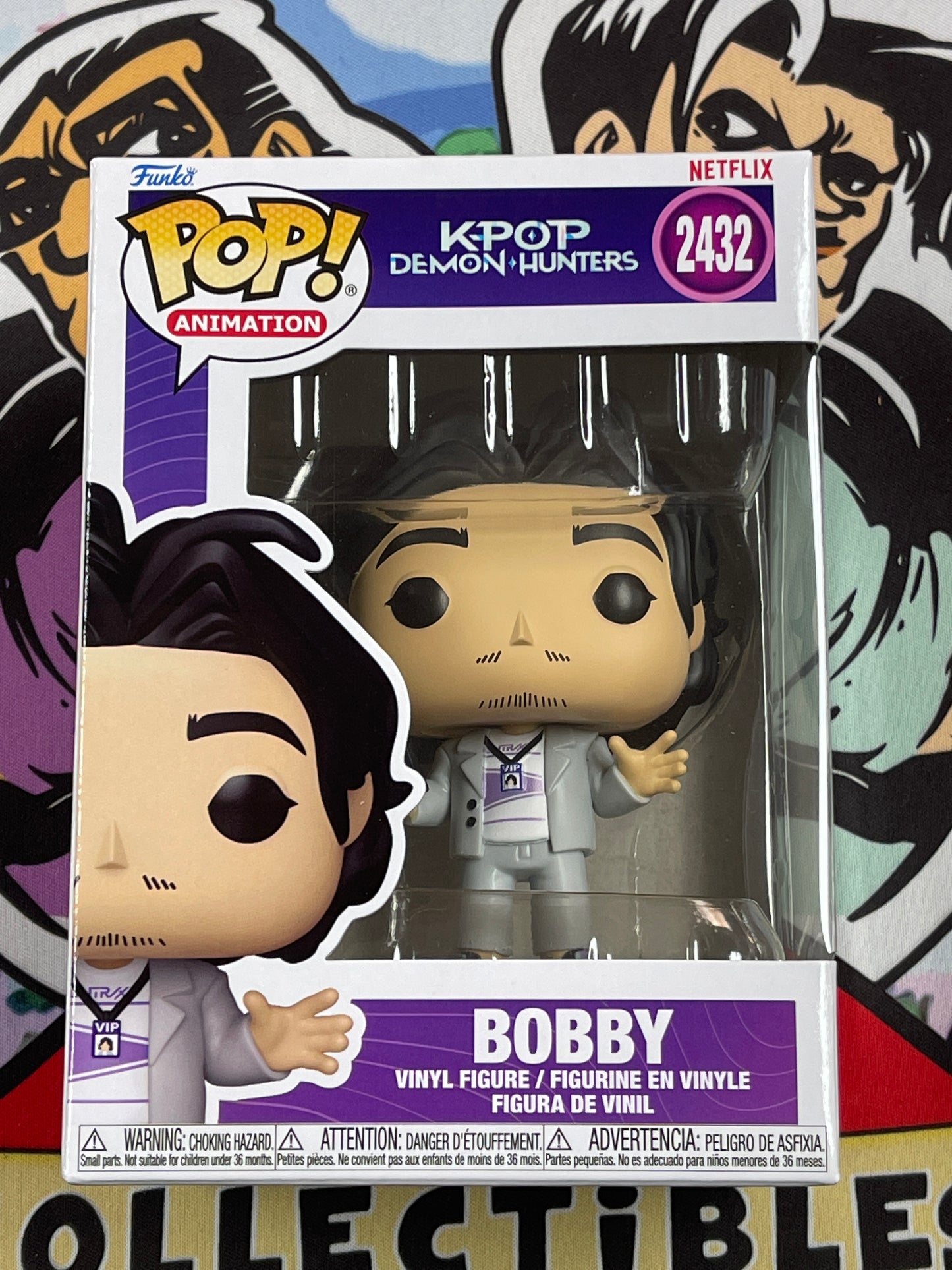 Bobby (K-Pop Demon Hunters)- Funko Pop! #2432 (NEW)