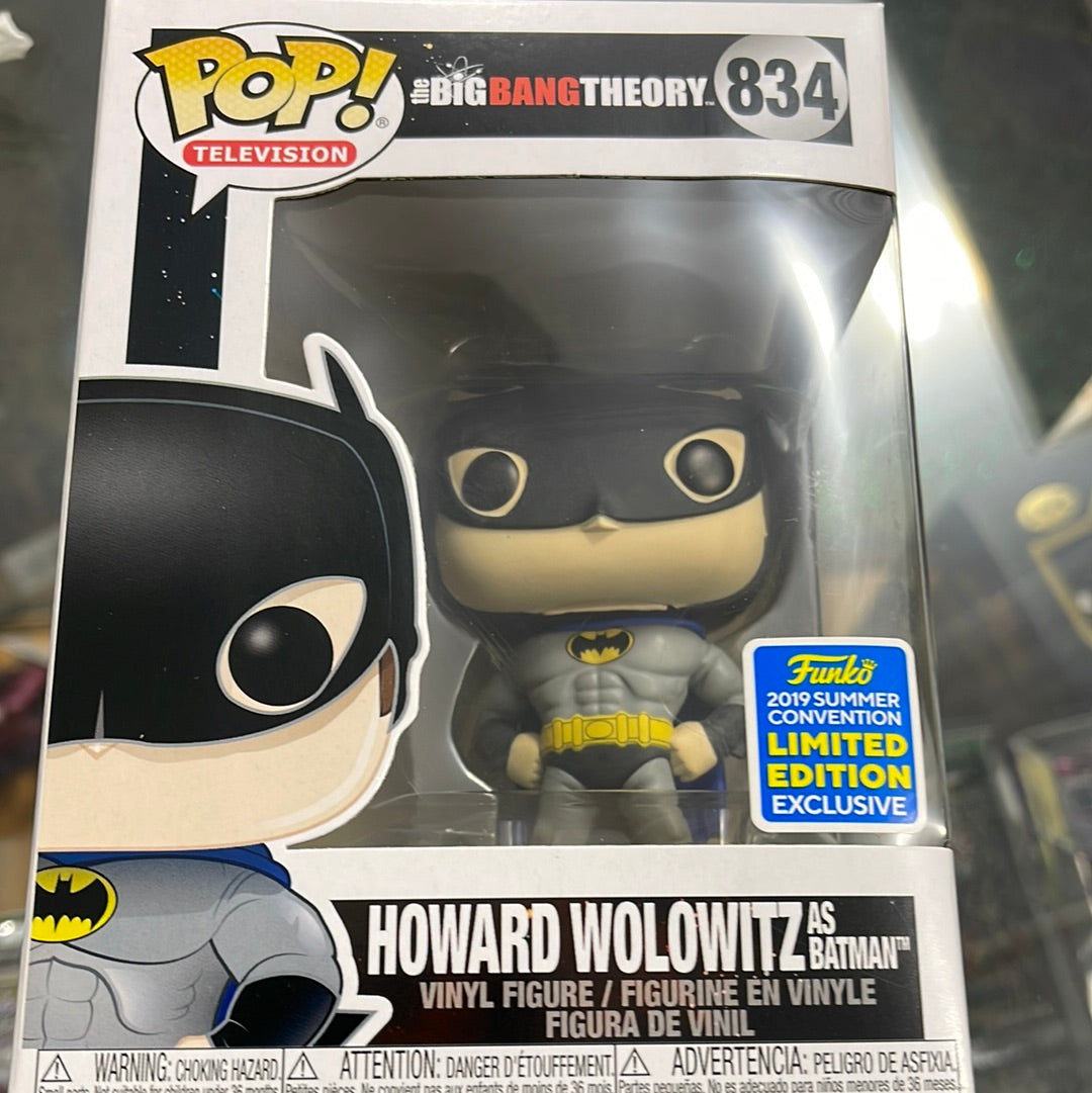 Howard Wolowitz as Batman- Pop! #834