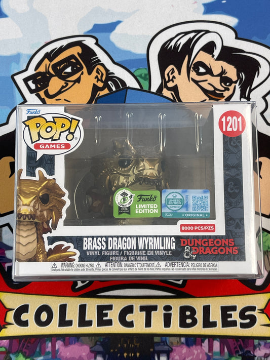 Brass Dragon Wyrmling (Dungeons & Dragons)- Funko Pop! #1201 (2026 Emerald City Comic Con)(Funko Limited Edition- Supreme (8000pcs)) (NEW)