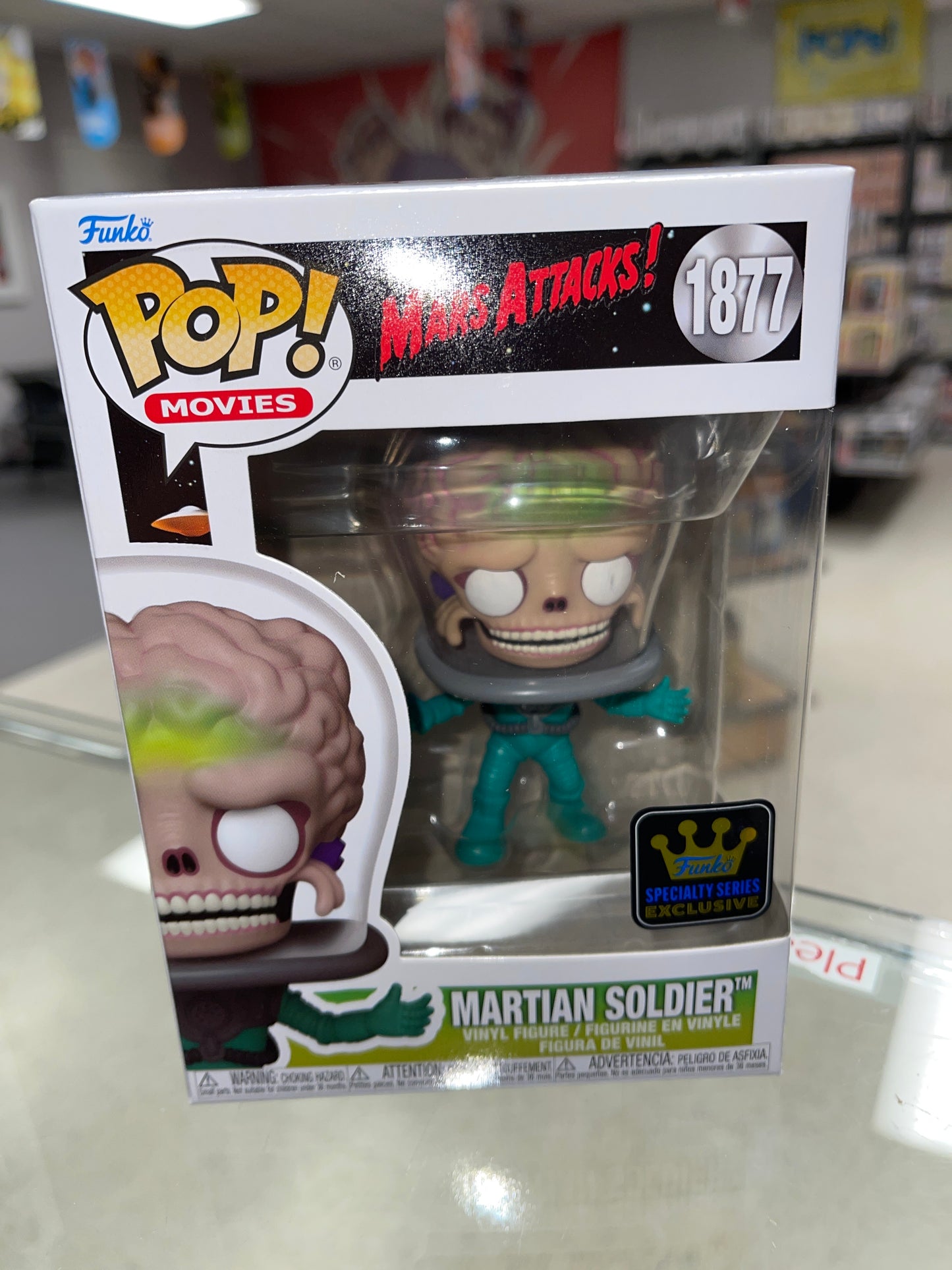 Martian Soldier (Mars Attacks!)- Funko Pop! #1877 (Specialty Series)
