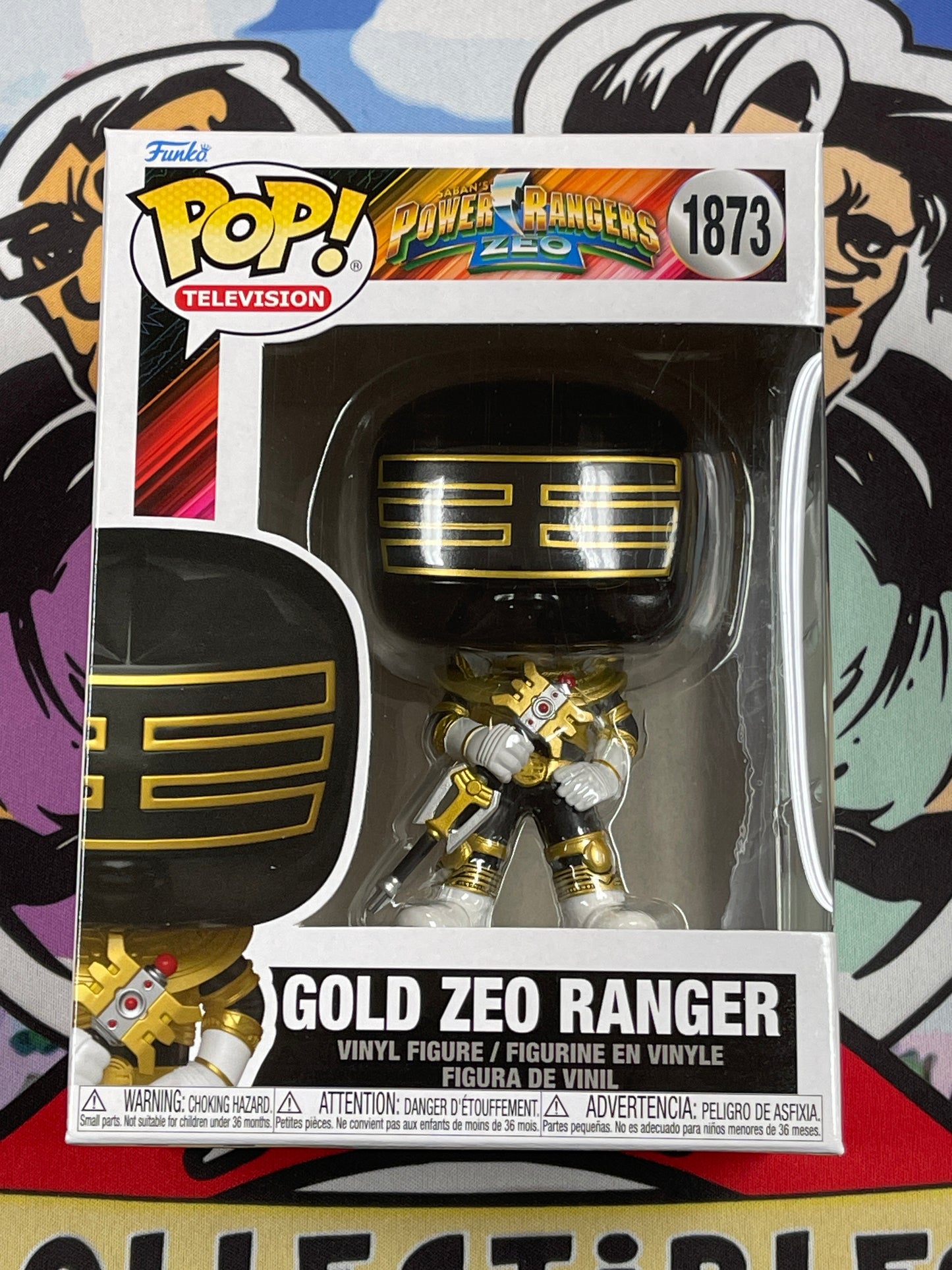 Gold Zeo Ranger (Power Rangers Zeo)- Funko Pop! #1873 (NEW)