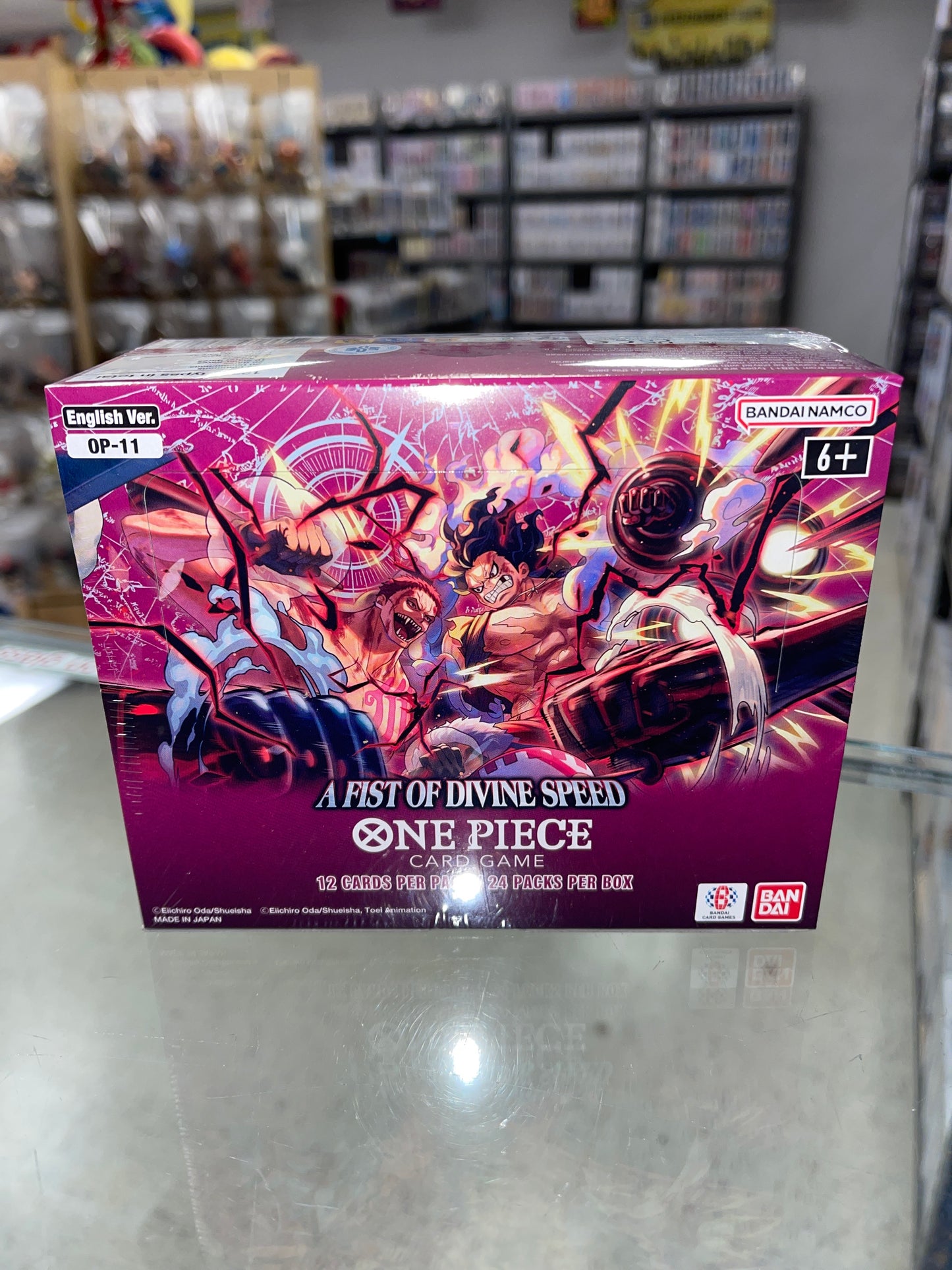 One Piece Card Game- A Fist of Divine Speed (OP-11)- Booster Box (English)