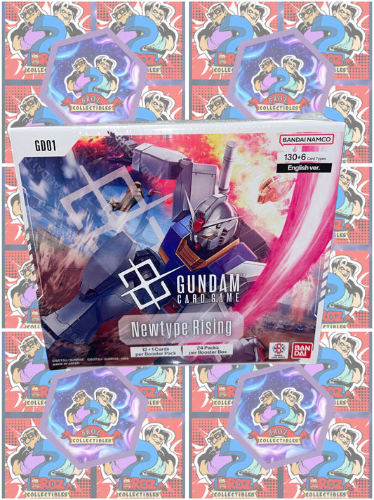 Gundam Card Game- Newtype Rising Booster Box (GD01)(English)