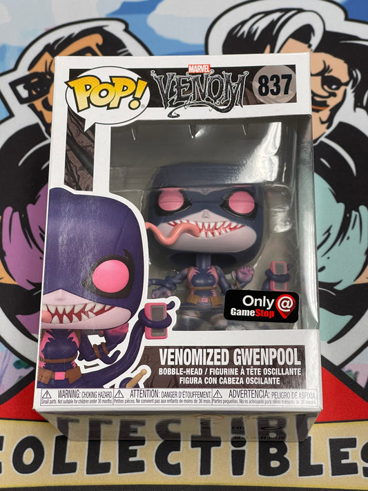 Venomized Gwenpool (Marvel: Venom)- Funko Pop! #837 (GameStop Exclusive)