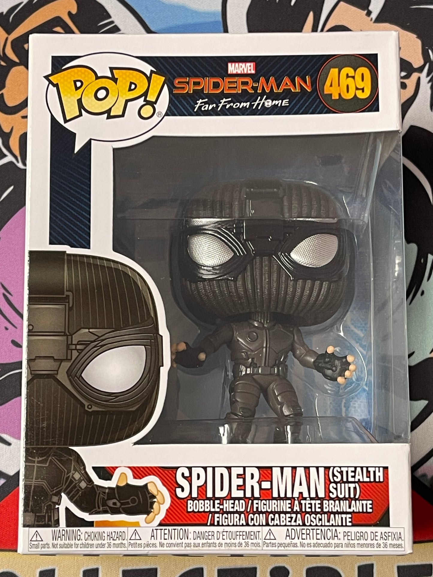 Spider-Man [Stealth Suit](Spider-Man: Far From Home)- Funko Pop! #469