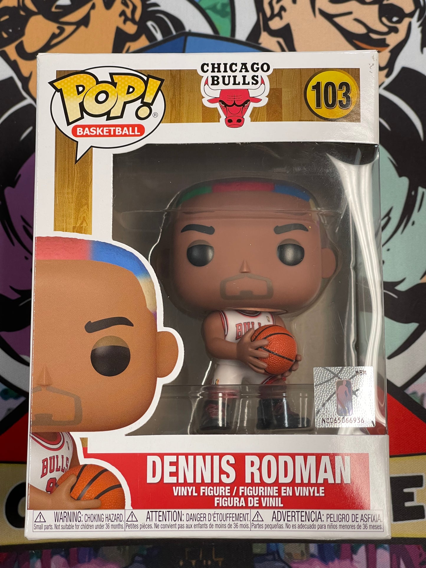 Dennis Rodman (NBA)- Funko Pop! #103