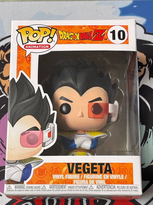 Vegeta (DragonBall Z) - Funko Pop! #10 (Box Damage/Shelf Wear)
