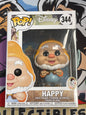 Happy (Snow White & the Seven Dwarfs)- Funko Pop! #344 (Box Damage/Shelf Wear)