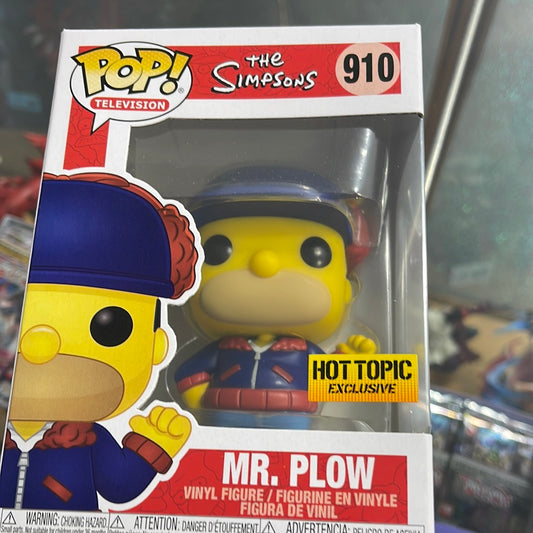 Mr. Plow (The Simpsons)-Funko Pop! #910 (HotTopic Exclusive)