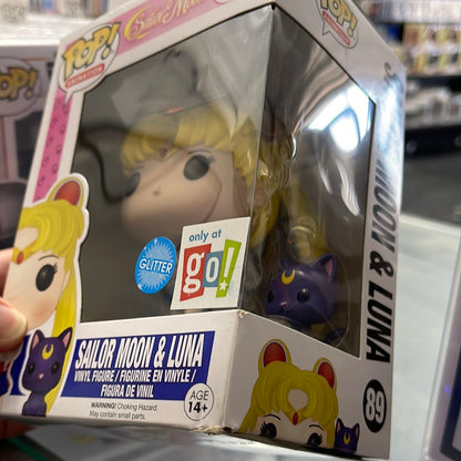 Sailor Moon & Luna - Funko Pop! #89 (Only at Go!)
