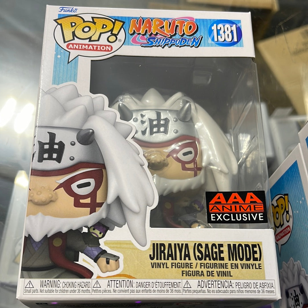 Jiraiya (Sage Mode)(Naruto Shippuden)- Funko Pop! #1381 (AAA Anime Exclusive)