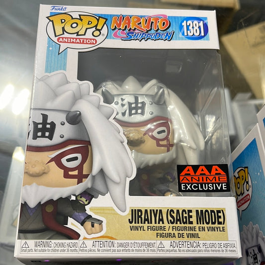 Jiraiya (Sage Mode)(Naruto Shippuden)- Funko Pop! #1381 (AAA Anime Exclusive)
