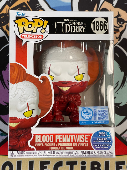Blood Pennywise (IT: Welcome to Derry) - Funko Pop! #1907 (Special Edition- Exclusive) (NEW)