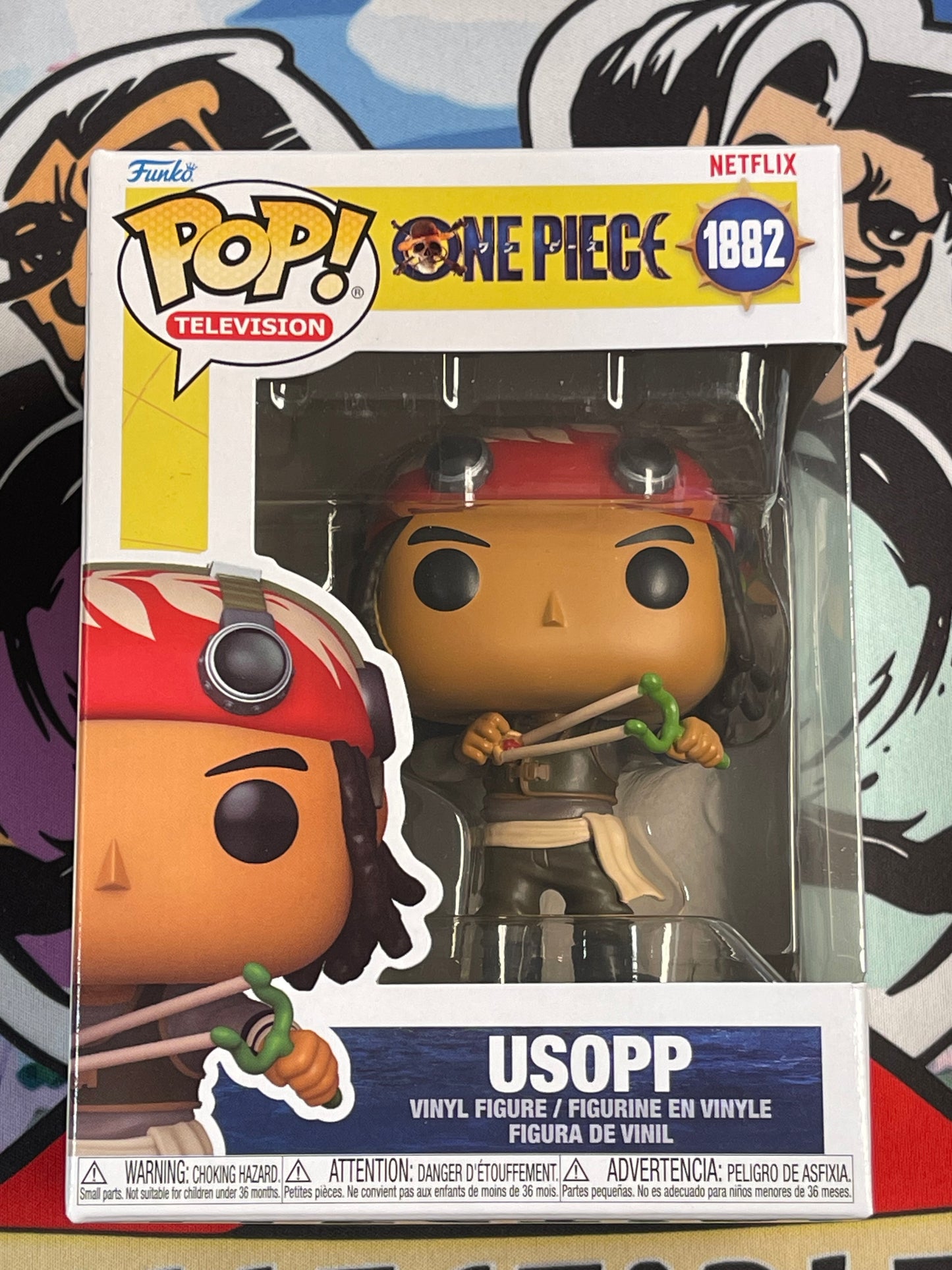 Usopp (Netflix One Piece)- Funko Pop! #1882 (NEW)