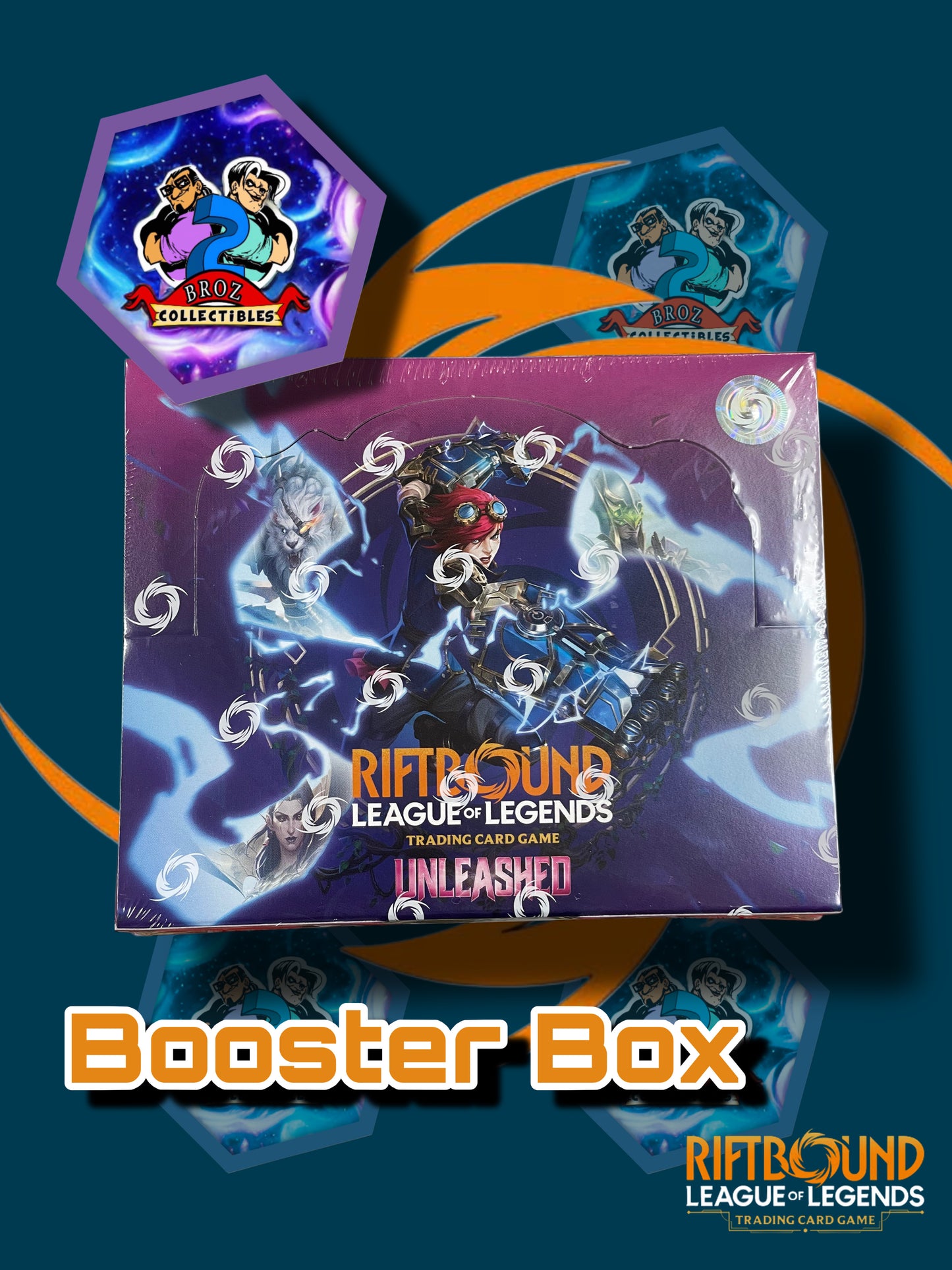 Riftbound: League of Legends Trading Card Game- Unleashed Booster Box (English)