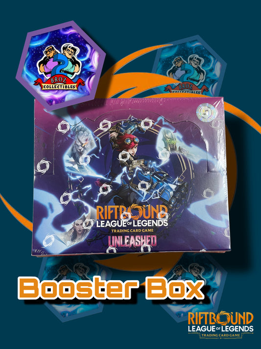 Riftbound: League of Legends Trading Card Game- Unleashed Booster Box (English)