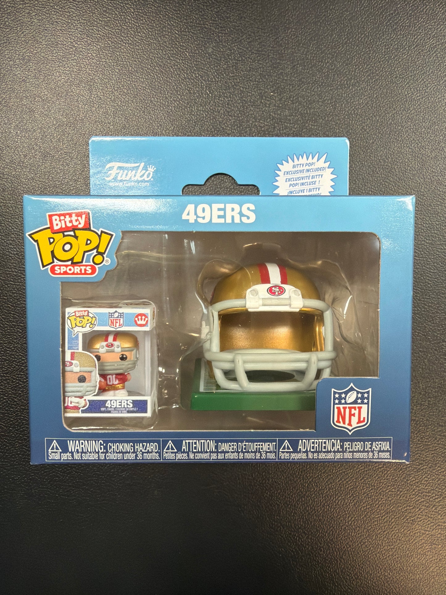 NFL- NFC Funko Bitty Pop! Helmet (49ers)