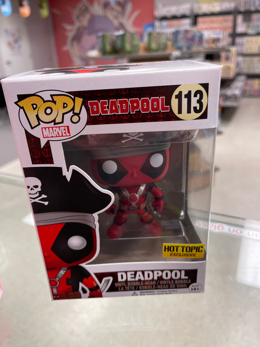 Deadpool (Marvel)- Funko Pop! #113 (HotTopic Exclusive)