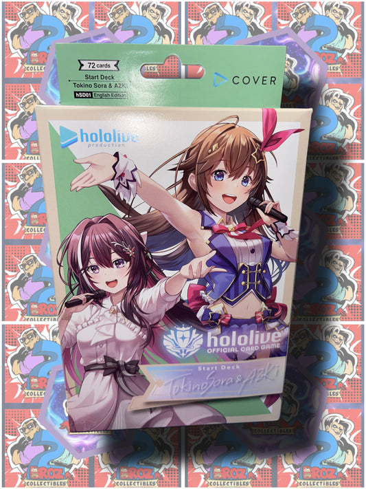 Hololive Official Card Game- Tokino Sora & Azki Start Deck (SD01) (English)