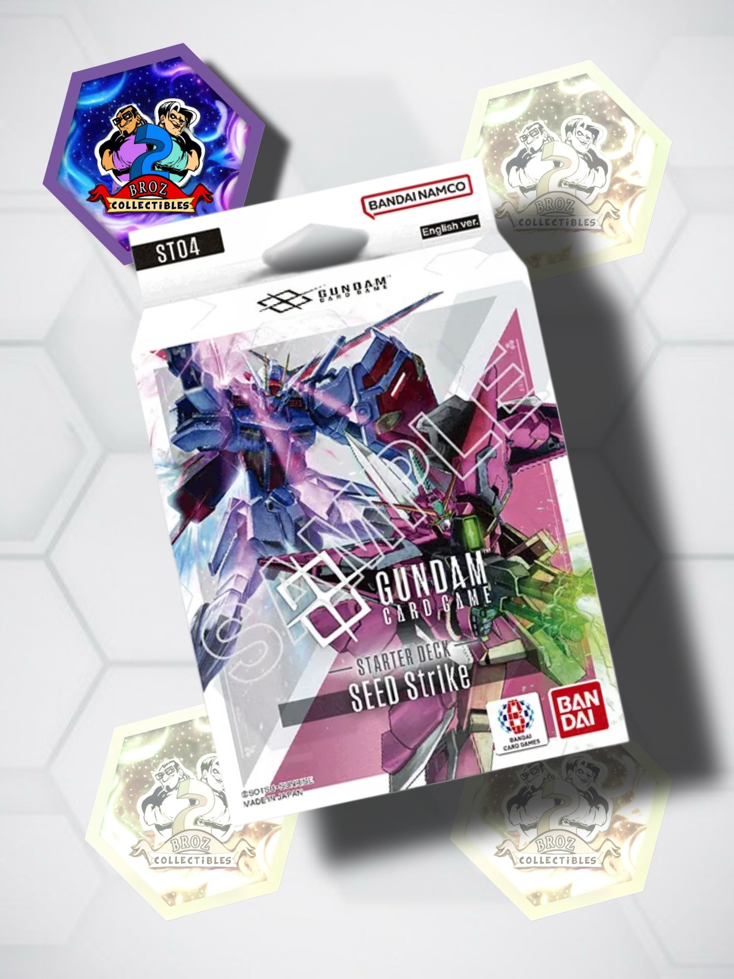 Gundam Card Game- SEED Strike Starter Deck (ST04)(English)