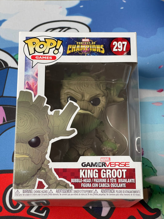 King Groot (Marvel: Contest of Champions)- Funko Pop! #297