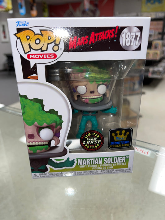 Martian Soldier (Mars Attacks!)- Funko Pop! #1877 (Specialty Series) (Chase)