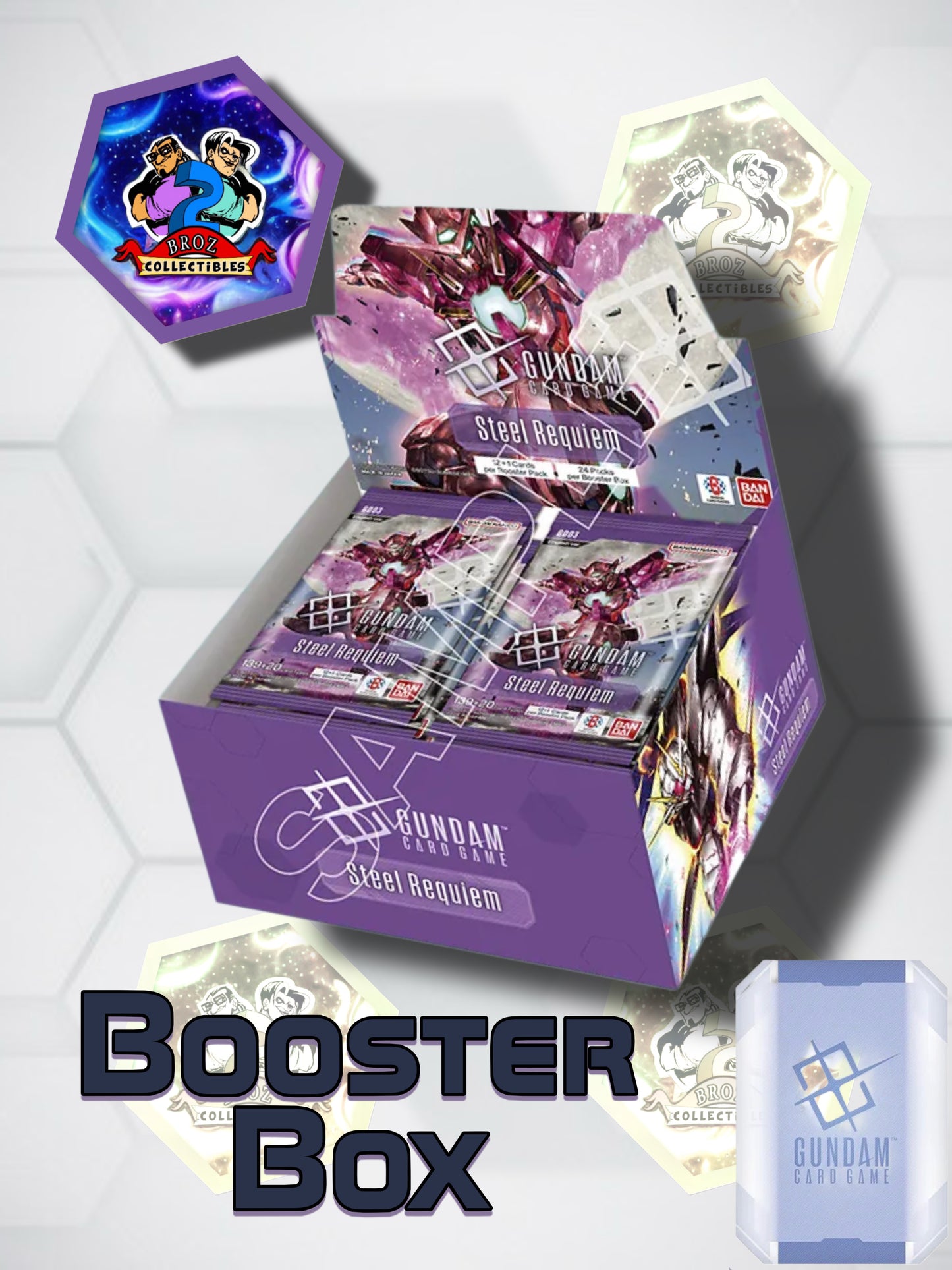Gundam Card Game-  Steel Requiem Booster Box(GD03)(English)