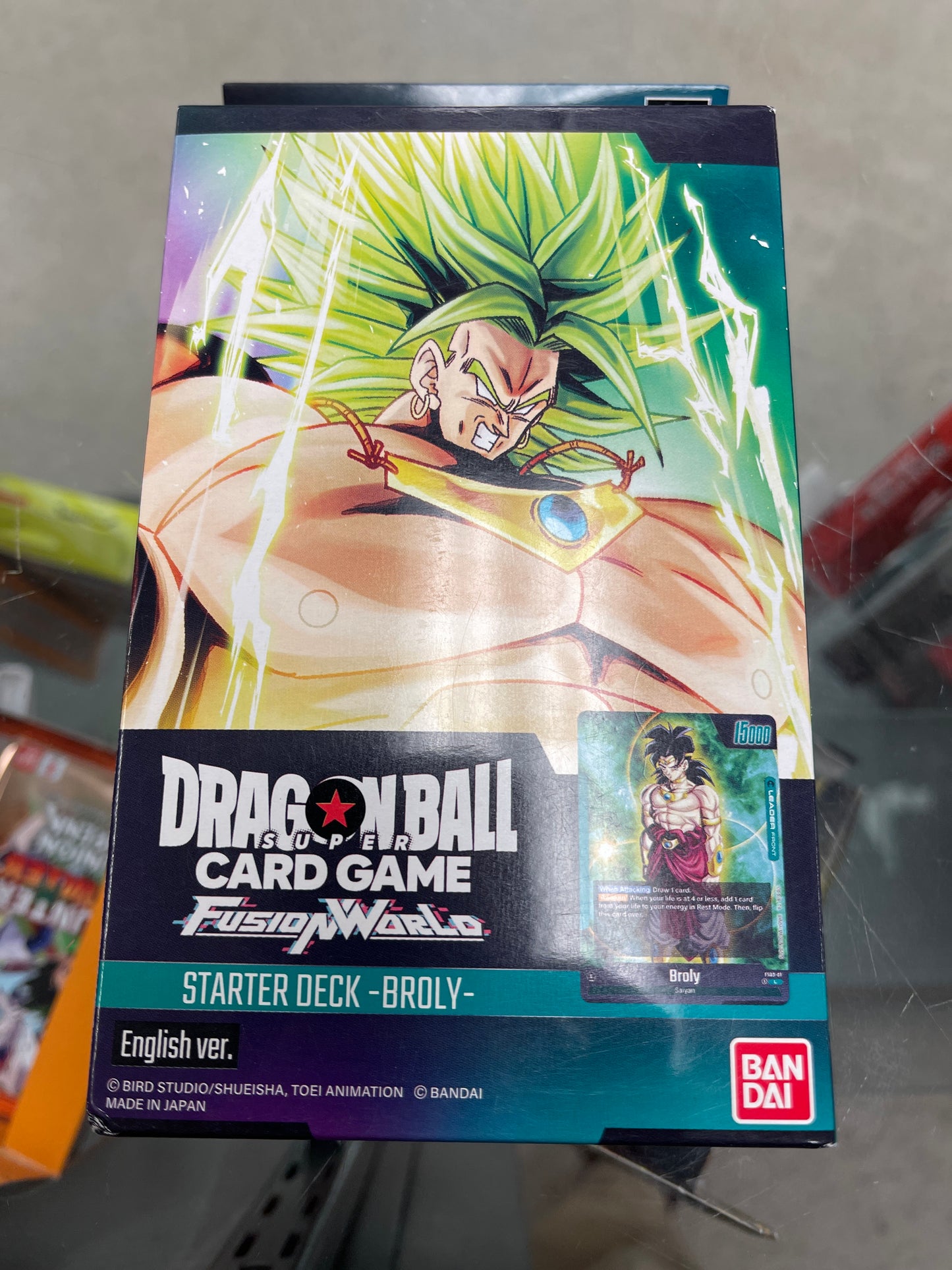Dragonball Super Card Game: Fusion World- Broly Starter Deck (FS-03)(English)