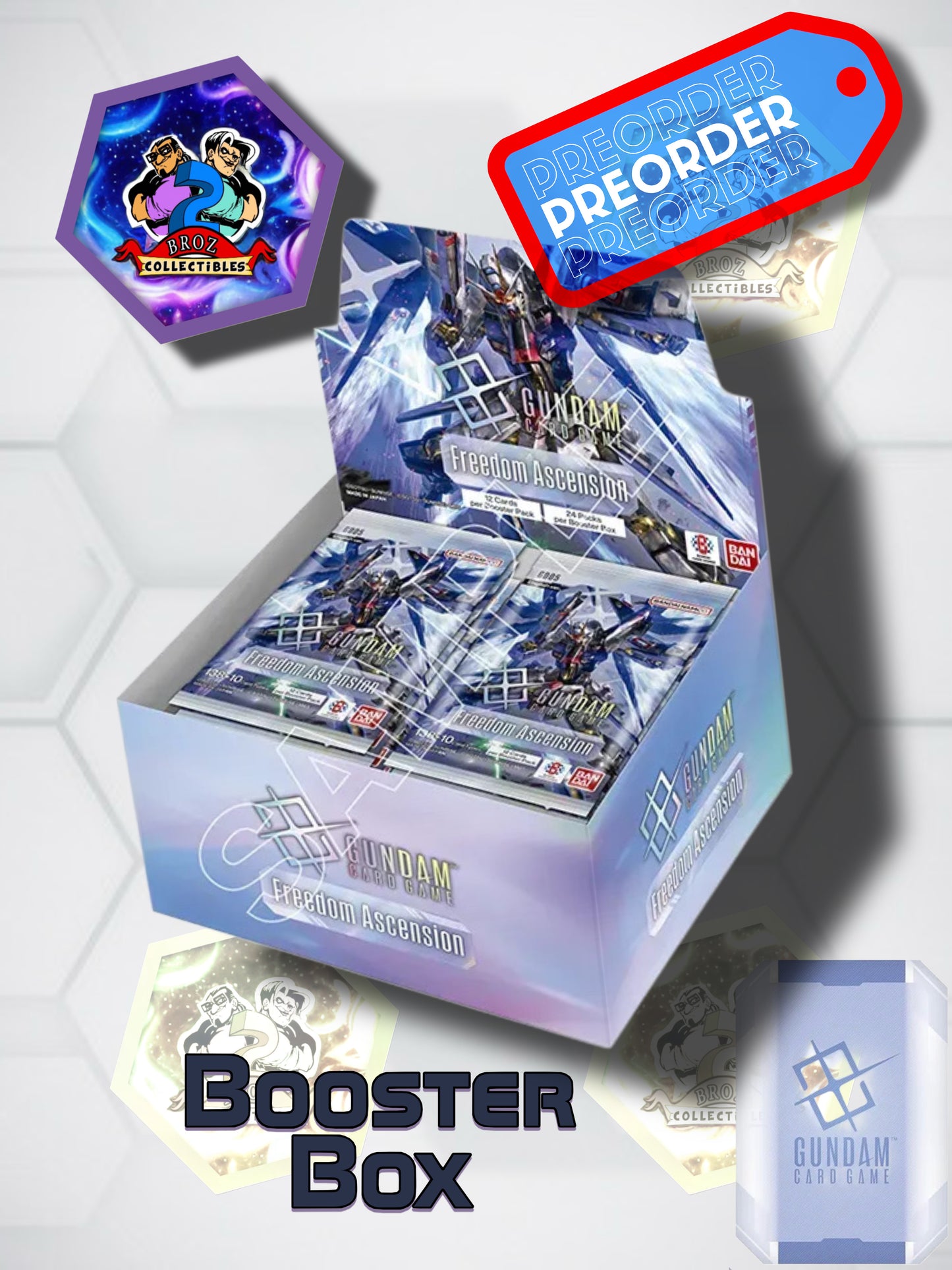 [PreOrder] Gundam Card Game-  Freedom Ascension Booster Box (GD05)(English)
