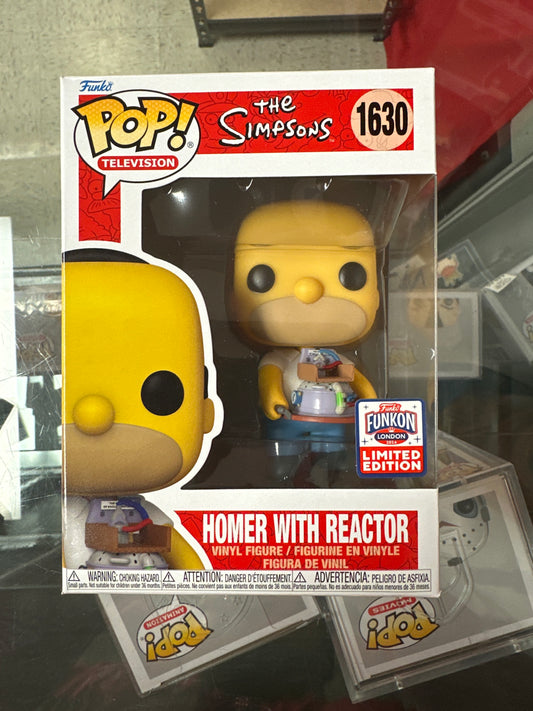 Homer With Reactor (The Simpsons)- Funko Pop! #1630 (2024 London Funkon)